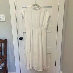 Zara Pleated Midi Dress (XL)